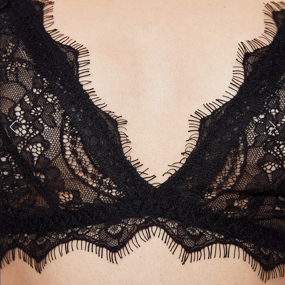 BRAND NEW Anine Bing Lace Bra / Bralette with trim - Picture 7 of 8